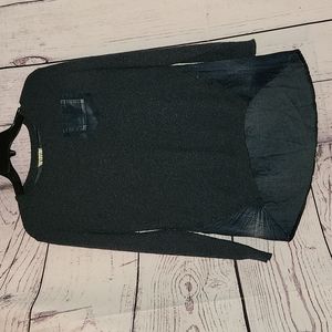 PQ LA size small blue sweater/demium shirt